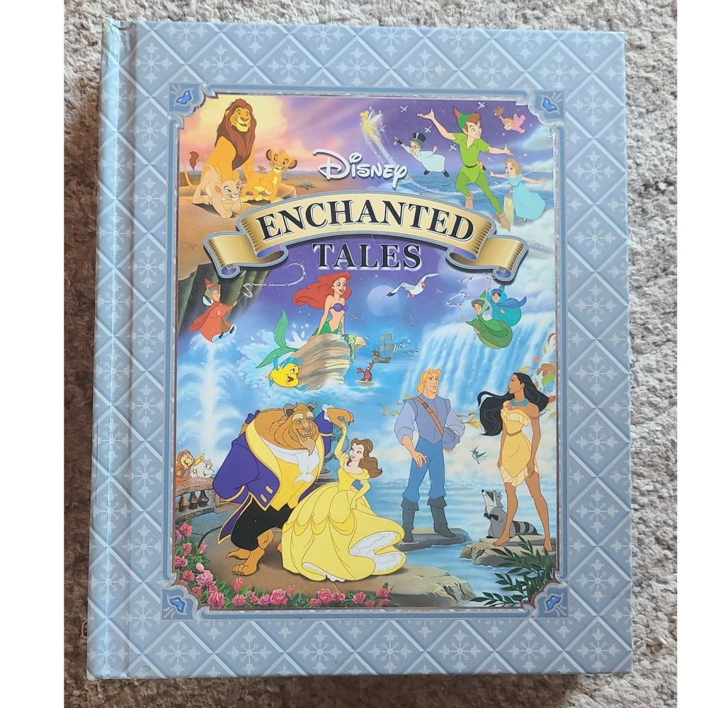 Disney Enchanted Tales Hardcover Storybook Collection 8 Stories Lion King Ariel
